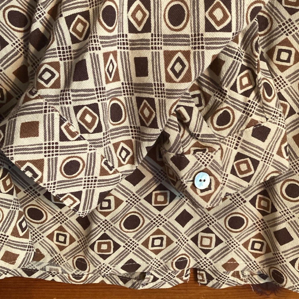 Retro Rayon Button-Up Liz Claiborne - Picture 6 of 9